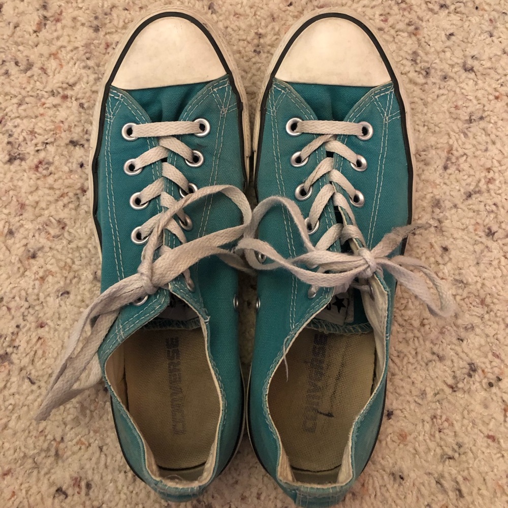 Teal Converse